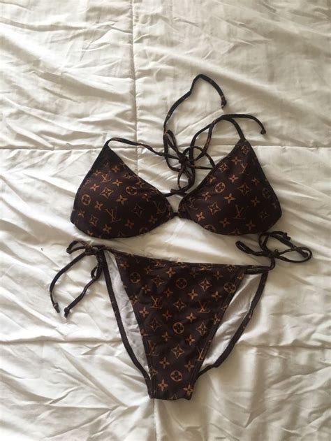 fausse louis vuitton|Louis Vuitton bikini dupe.